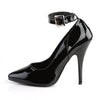 SEDUCE-431 Pumps Lack Schwarz von Pleaser – Ansicht 3