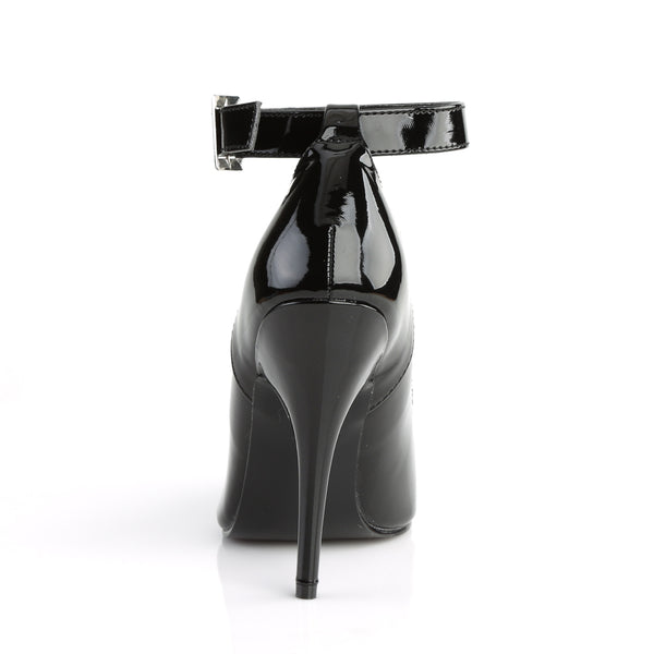 SEDUCE-431 Pumps Lack Schwarz von Pleaser – Ansicht 4