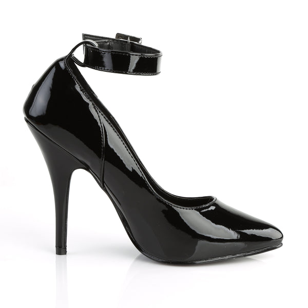 SEDUCE-431 Pumps Lack Schwarz von Pleaser – Ansicht 5