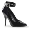SEDUCE-431 Pumps Lack Schwarz von Pleaser