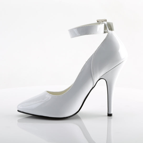 SEDUCE-431 Pumps Lack Weiß | Pleaser