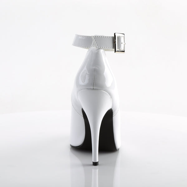 SEDUCE-431 Pumps Lack Weiß | Pleaser