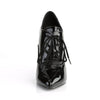 SEDUCE-460 Oxford Pumps Lack Schwarz von Pleaser – Ansicht 2