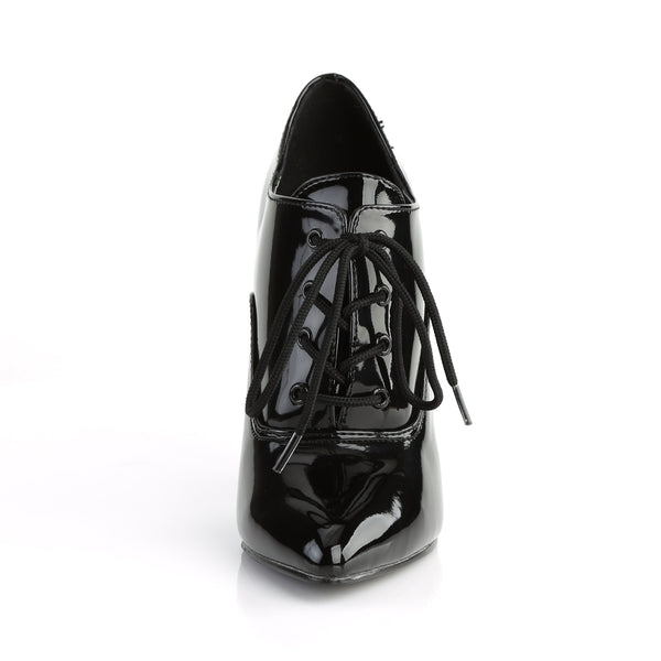 SEDUCE-460 Oxford Pumps Lack Schwarz von Pleaser – Ansicht 2