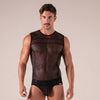 Seduction Tanktop Schwarz von Absolu Male