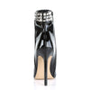 SEXY-1006 Stiefeletten Schwarz von Pleaser – Ansicht 4
