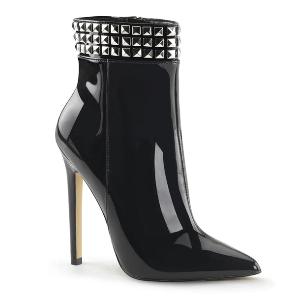 SEXY-1006 Stiefeletten Schwarz von Pleaser