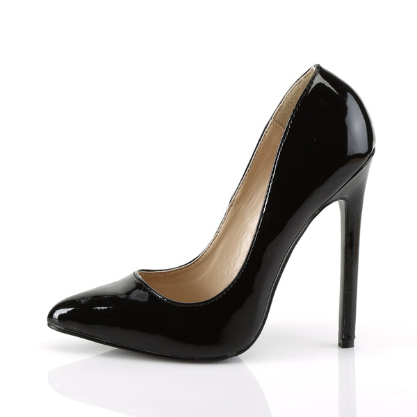 SEXY-20 Pumps Schwarz Lack von Pleaser – Ansicht 3