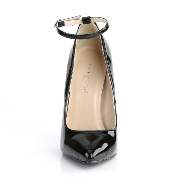 SEXY-23 Pumps Schwarz Lack von Pleaser – Ansicht 2
