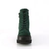 SHAKER-52 Plateau Stiefeletten - Moos von DemoniaCult – Ansicht 2