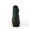 SHAKER-52 Plateau Stiefeletten - Moos von DemoniaCult – Ansicht 4