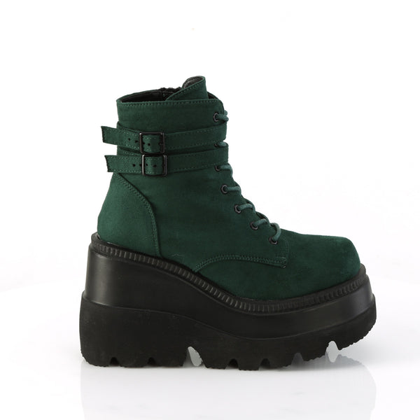 SHAKER-52 Plateau Stiefeletten - Moos von DemoniaCult – Ansicht 5