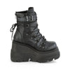 SHAKER-60 Plateau Stiefeletten schwarz matt sportlich von DemoniaCult – Ansicht 5