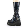 SHAKER-65 Plateau Stiefel schwarz Lack holo von DemoniaCult – Ansicht 3