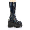 SHAKER-65 Plateau Stiefel schwarz Lack holo von DemoniaCult – Ansicht 5
