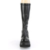 SHAKER-65 Plateau Stiefel schwarz matt von DemoniaCult – Ansicht 2