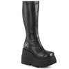 SHAKER-65 Plateau Stiefel schwarz matt von DemoniaCult