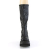 SHAKER-65WC Plateau Stiefel - Schwarz Matt von DemoniaCult – Ansicht 2