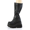 SHAKER-65WC Plateau Stiefel - Schwarz Matt von DemoniaCult – Ansicht 3