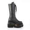 SHAKER-72 Plateau Stiefeletten Schwarz matt von DemoniaCult – Ansicht 5