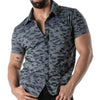 Blaues sleeves-Hemd von TOF Paris – Ansicht 2