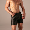 Master Ring-Zip Shorts Schwarz von Absolu Male – Ansicht 4