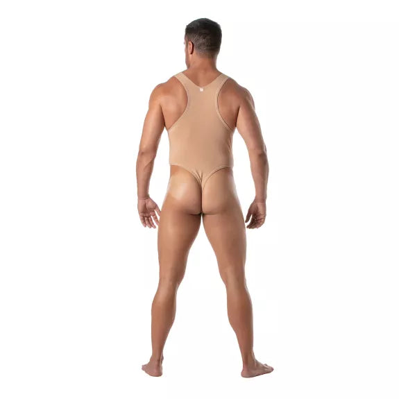 Bodythong Herren beige - Körperbetont & atmungsaktiv, maximaler Komfort | TOF Paris