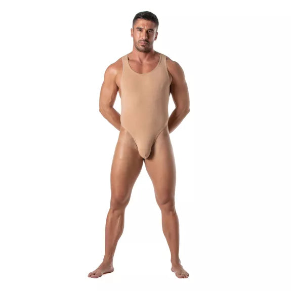 Bodythong Herren beige - Körperbetont & atmungsaktiv, maximaler Komfort | TOF Paris