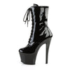 Plateau Stiefeletten SKY-1020 Schwarz von Pleaser – Ansicht 3