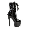 Plateau Stiefeletten SKY-1020 Schwarz von Pleaser – Ansicht 5