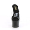 SKY-301CRS Plateau Pantoletten Schwarz Glitzer von Pleaser – Ansicht 2