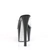 SKY-301CRS Plateau Pantoletten Schwarz Glitzer von Pleaser – Ansicht 4