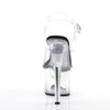 SKY-308 Plateau Sandaletten Transparent Schwarz von Pleaser – Ansicht 4