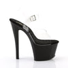 SKY-308 Plateau Sandaletten Schwarz von Pleaser – Ansicht 5
