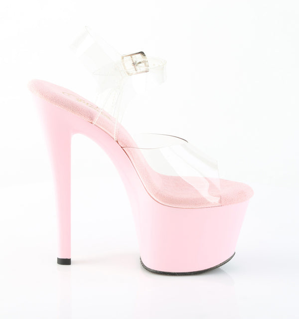 SKY-308 Sandalette PlateauschuheRosa | Pleaser
