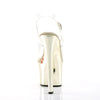 SKY-308 Plateau Sandaletten Gold Chrom von Pleaser – Ansicht 4