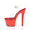 SKY-308 Sandalette Plateauschuhe Rot | Pleaser