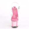 SKY-308OF Plateau Sandaletten Baby Pink | Pleaser