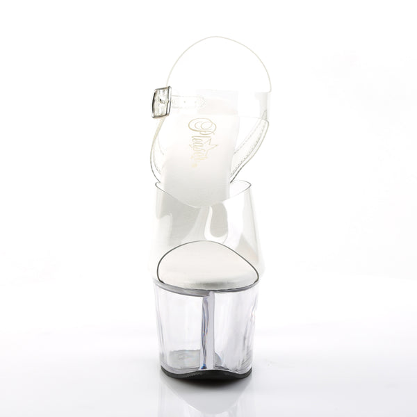 SKY-308VL Plateau Sandaletten klar von Pleaser – Ansicht 2