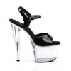 SKY-309 Plateau Sandaletten Schwarz/Transparent von Pleaser – Ansicht 5