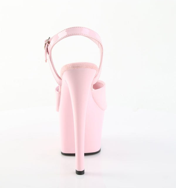 SKY-309 Plateau Sandaletten Rosa von Pleaser – Ansicht 4