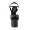 SKY-309 Plateau Sandaletten Schwarz Matt von Pleaser – Ansicht 2