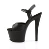 SKY-309 Plateau Sandaletten Schwarz Matt von Pleaser – Ansicht 3