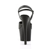 SKY-309 Plateau Sandaletten Schwarz Matt von Pleaser – Ansicht 4