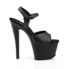 SKY-309 Plateau Sandaletten Schwarz Matt von Pleaser – Ansicht 5