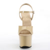 SKY-309 Plateau Sandaletten Lack Creme von Pleaser – Ansicht 2