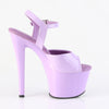 SKY-309 Plateau Sandaletten Lila Lack von Pleaser – Ansicht 5