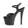 SKY-309MMG Plateau Sandaletten Schwarz von Pleaser – Ansicht 3