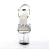 SKY-310 Plateau Sandaletten schwarz von Pleaser – Ansicht 2