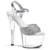 SKY-310 Plateau Sandaletten schwarz von Pleaser